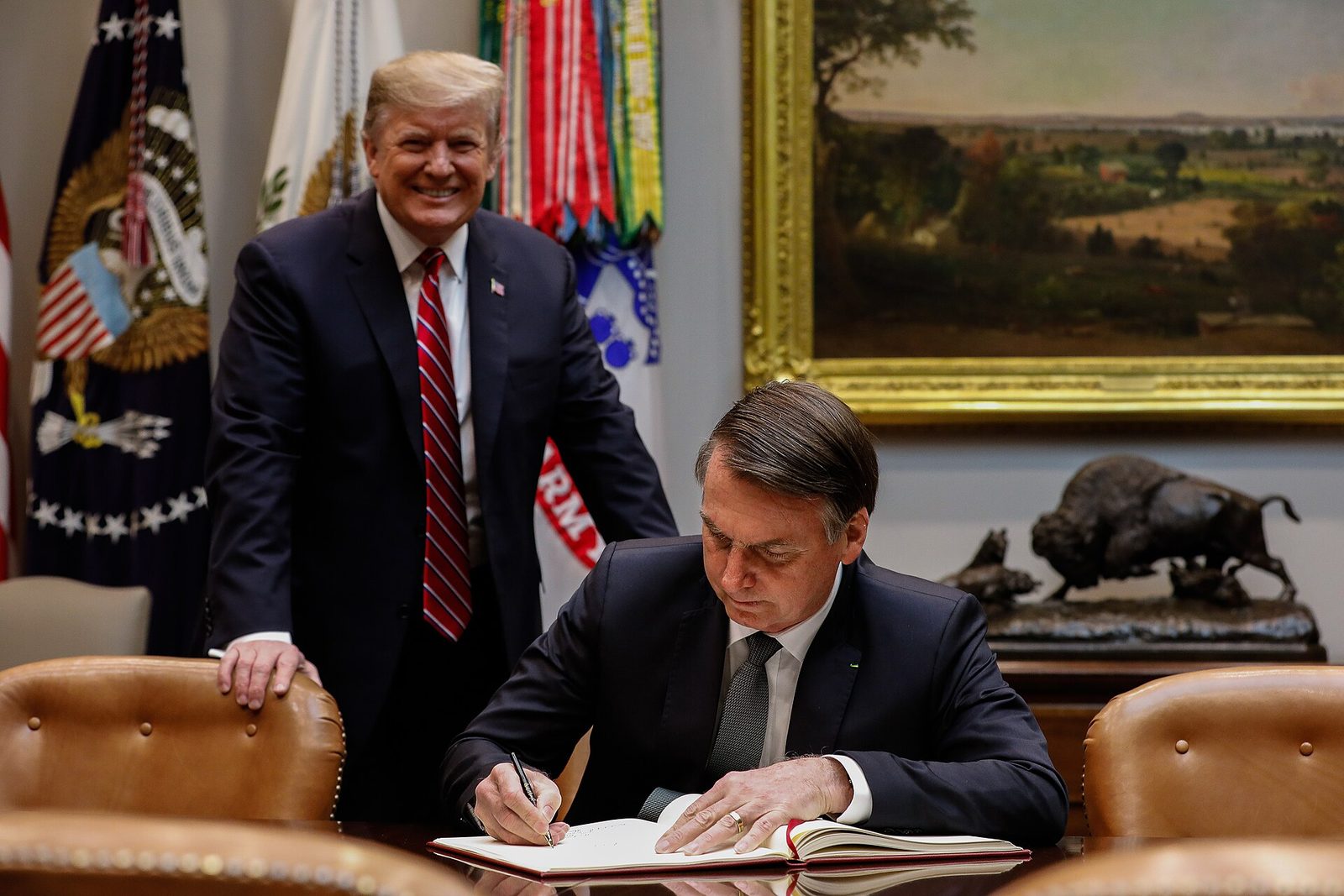 Trump tenta baixar o preço da carne e desagrada aos pecuaristas