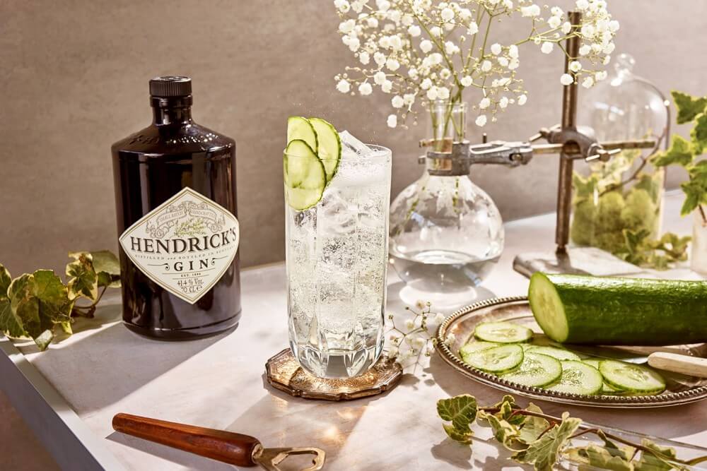 Hendrick's Gin: pepino, rosas e mais 11 botânicos